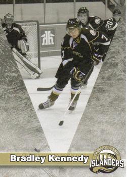 2013-14 Charlottetown Islanders (QMJHL) #5 Bradley Kennedy Front