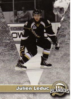 2013-14 Charlottetown Islanders (QMJHL) #6 Julien Leduc Front
