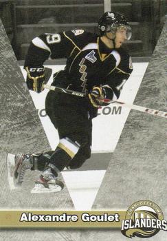 2013-14 Charlottetown Islanders (QMJHL) #14 Alexandre Goulet Front