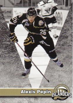 2013-14 Charlottetown Islanders (QMJHL) #19 Alexis Pepin Front
