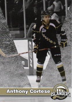 2013-14 Charlottetown Islanders (QMJHL) #23 Anthony Cortese Front
