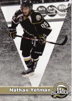 2013-14 Charlottetown Islanders (QMJHL) #26 Nathan Yetman Front