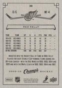 2009-10 Upper Deck Champ's - Green #38 Red Kelly Back