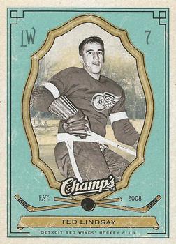 2009-10 Upper Deck Champ's - Green #42 Ted Lindsay Front