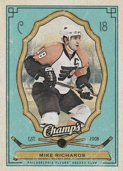 2009-10 Upper Deck Champ's - Green #74 Mike Richards Front
