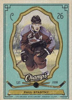2009-10 Upper Deck Champ's - Green #26 Paul Stastny Front
