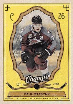 2009-10 Upper Deck Champ's - Yellow #26 Paul Stastny Front