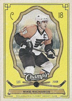 2009-10 Upper Deck Champ's - Yellow #74 Mike Richards Front