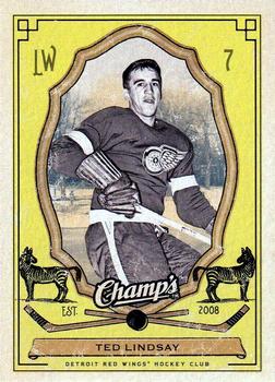 2009-10 Upper Deck Champ's - Animal Icons #42 Ted Lindsay Front