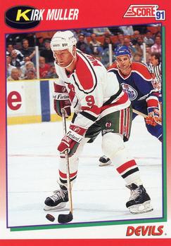 1991-92 Score Canadian English #110 Kirk Muller Front