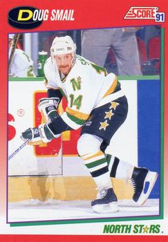 1991-92 Score Canadian English #12 Doug Smail Front