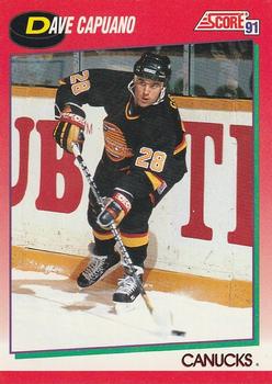 1991-92 Score Canadian English #86 Dave Capuano Front