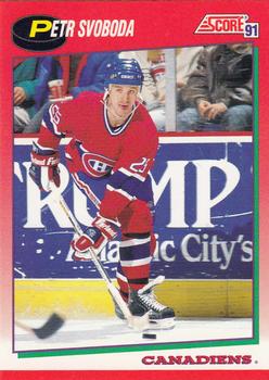 1991-92 Score Canadian English #95 Petr Svoboda Front