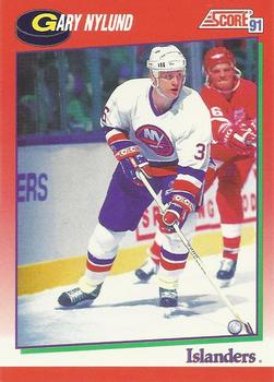 1991-92 Score Canadian English #192 Gary Nylund Front