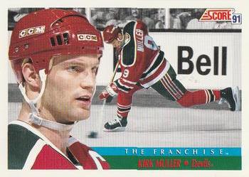 1991-92 Score Canadian English #361 Kirk Muller Front
