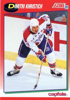 1991-92 Score Canadian English #175 Dimitri Khristich Front