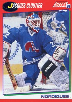 1991-92 Score Canadian English #236 Jacques Cloutier Front