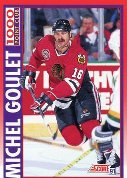 1991-92 Score Canadian English #265 Michel Goulet Front