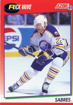 1991-92 Score Canadian English #26 Rick Vaive Front