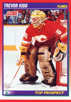 1991-92 Score Canadian English #271 Trevor Kidd Front