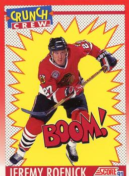 1991-92 Score Canadian English #309 Jeremy Roenick Front