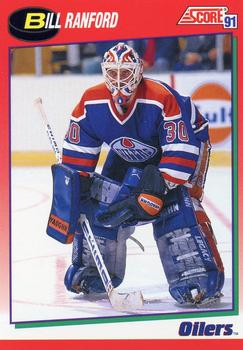 1991-92 Score Canadian English #30 Bill Ranford Front
