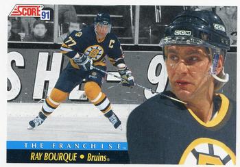 1991-92 Score Canadian English #331 Ray Bourque Front