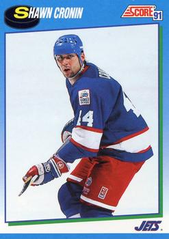1991-92 Score Canadian English #423 Shawn Cronin Front