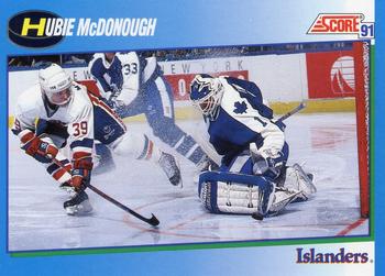 1991-92 Score Canadian English #450 Hubie McDonough Front