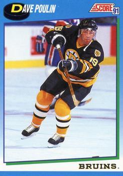 1991-92 Score Canadian English #452 Dave Poulin Front
