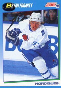 1991-92 Score Canadian English #457 Bryan Fogarty Front