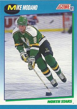 1991-92 Score Canadian English #467 Mike Modano Front