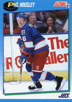 1991-92 Score Canadian English #491 Phil Housley Front