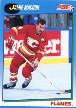 1991-92 Score Canadian English #504 Jamie Macoun Front