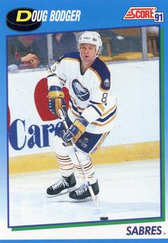 1991-92 Score Canadian English #517 Doug Bodger Front