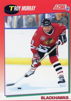 1991-92 Score Canadian English #53 Troy Murray Front