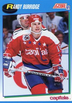 1991-92 Score Canadian English #564 Randy Burridge Front