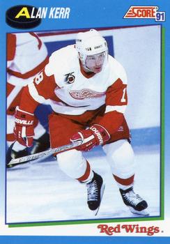 1991-92 Score Canadian English #571 Alan Kerr Front
