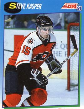 1991-92 Score Canadian English #574 Steve Kasper Front