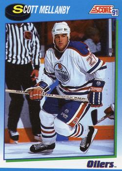 1991-92 Score Canadian English #575 Scott Mellanby Front