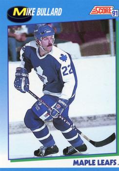 1991-92 Score Canadian English #590 Mike Bullard Front