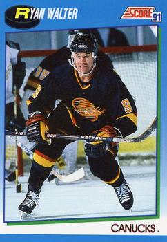 1991-92 Score Canadian English #591 Ryan Walter Front