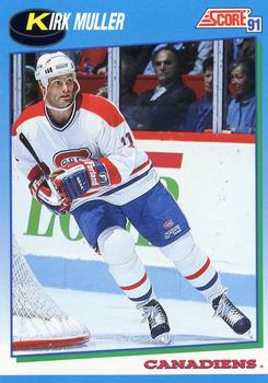 1991-92 Score Canadian English #614 Kirk Muller Front