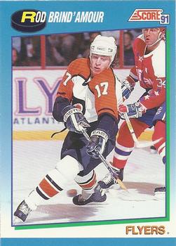 1991-92 Score Canadian English #618 Rod Brind'Amour Front