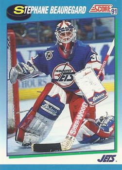 1991-92 Score Canadian English #638 Stephane Beauregard Front