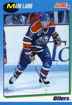 1991-92 Score Canadian English #652 Mark Lamb Front