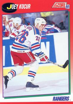 1991-92 Score Canadian English #92 Joey Kocur Front