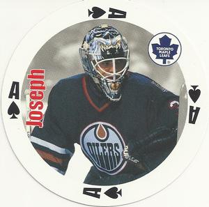 1998-99 Bicycle NHL Hockey Aces Goalies #A♠ Curtis Joseph Front
