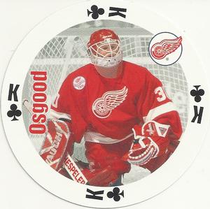 1998-99 Bicycle NHL Hockey Aces Goalies #K♣ Chris Osgood Front