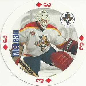 1998-99 Bicycle NHL Hockey Aces Goalies #3♦ Kirk McLean Front